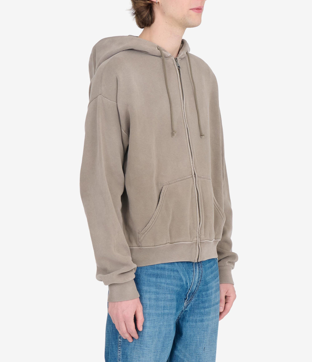 4ステッチ ジップフーディ