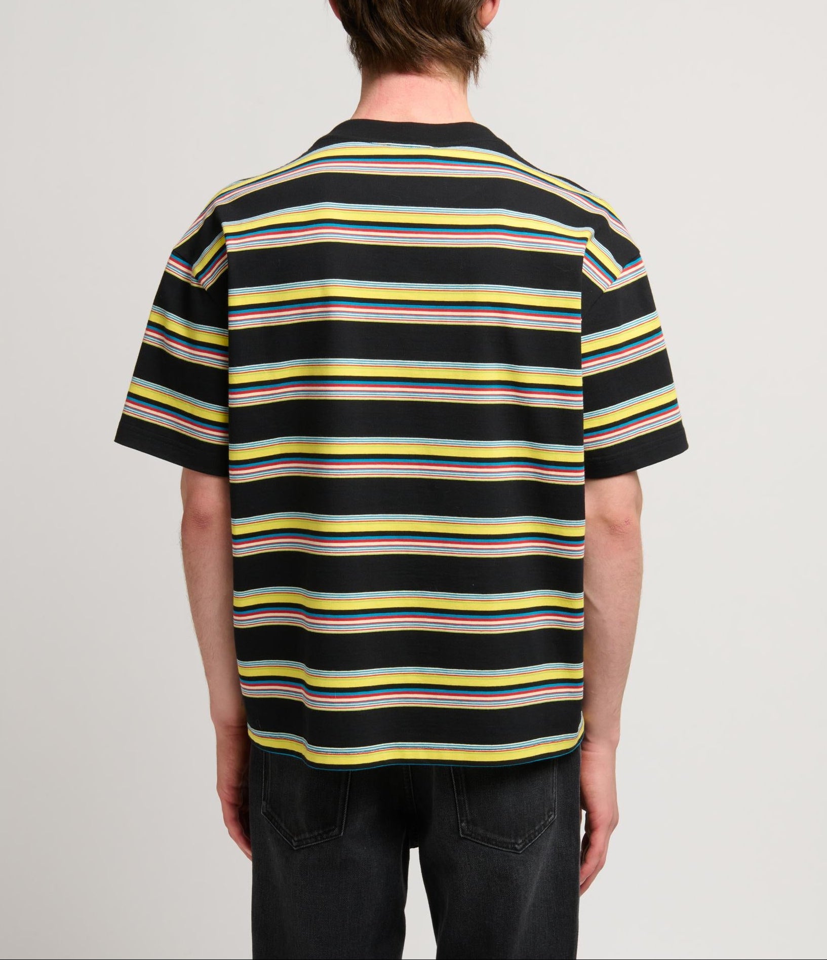 コットン ストライプ Tシャツ